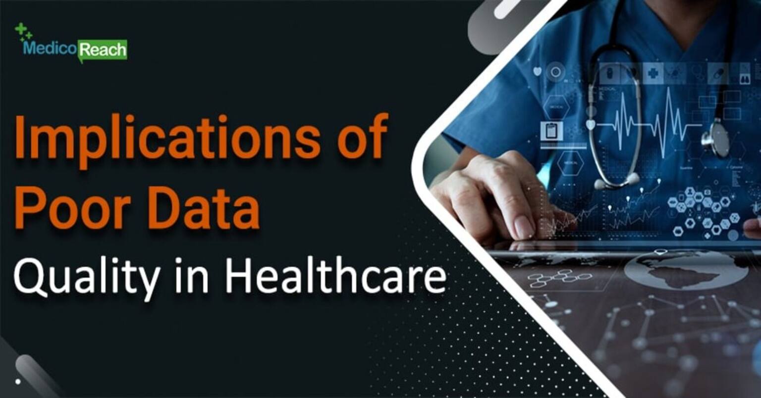 Impact of poor data on healthcare business