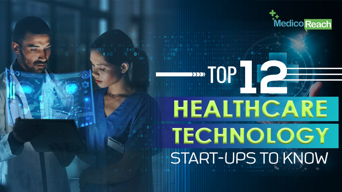 Top 12 Healthcare Technology Start ups To Know