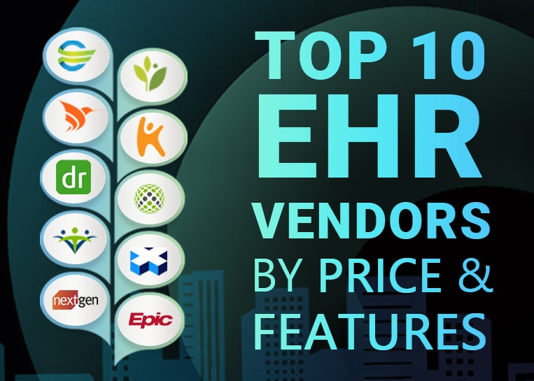 Top 10 EHR Vendors by Price and Features