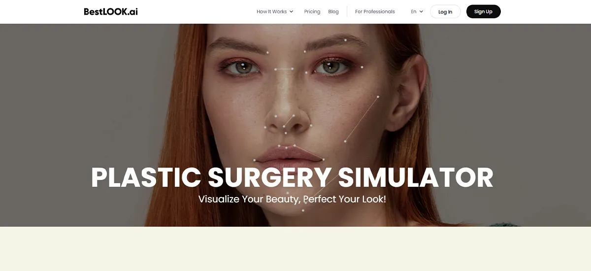 Bestlook AI Plastic Surgery simulator